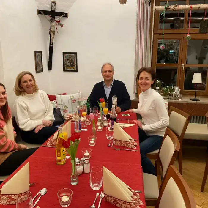 Bild des Neujahresempfangs im Cafe Isartürl