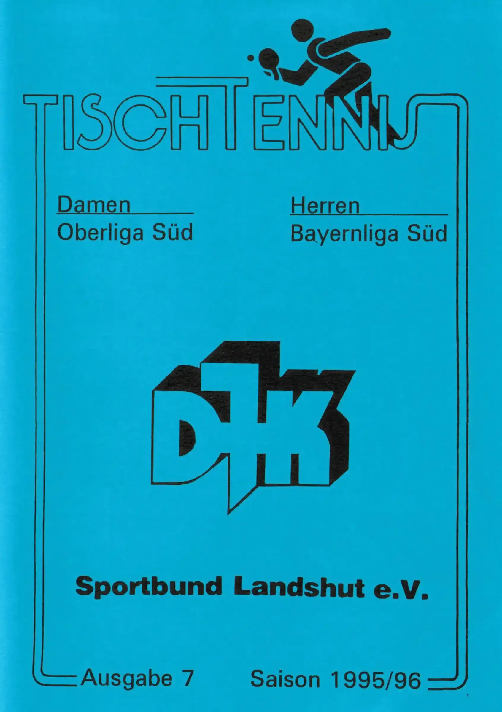 Programmheft der DJK vom Jahr 1995