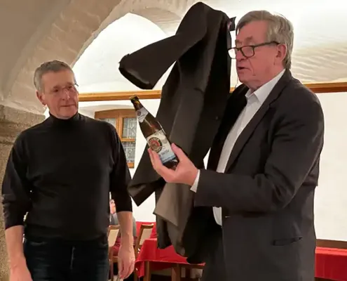 Bild vom Neujahres Empfang im Cafe Isartürl 2025