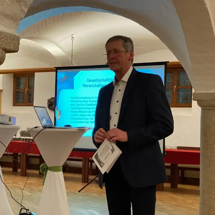 Bild des Neujahresempfangs im Cafe Isartürl