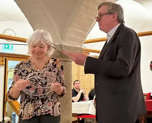 Bild vom Neujahres Empfang im Cafe Isartürl 2025