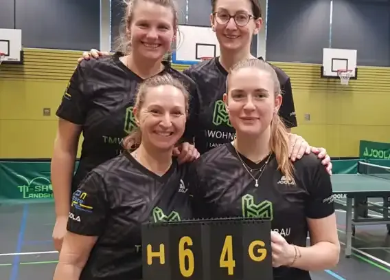 Bild von einem 6:4 Erfolg gegen die TTC Langweid II