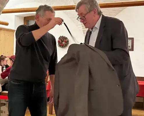 Bild vom Neujahres Empfang im Cafe Isartürl 2025