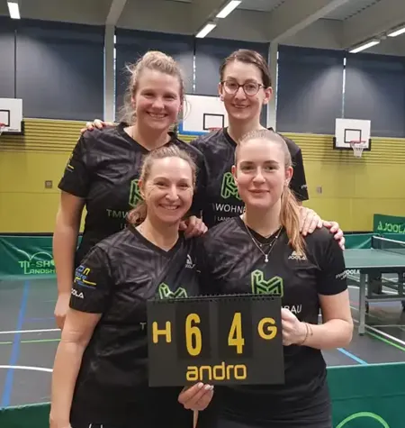 Bild von einem 6:4 Erfolg gegen die TTC Langweid II