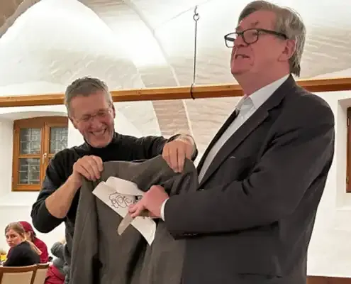 Bild vom Neujahres Empfang im Cafe Isartürl 2025