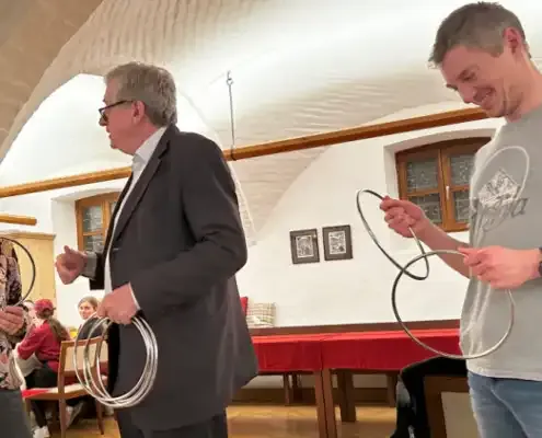 Bild vom Neujahres Empfang im Cafe Isartürl 2025