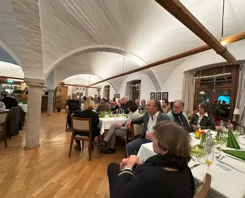 Bild vom Neujahres Empfang im Cafe Isartürl 2025